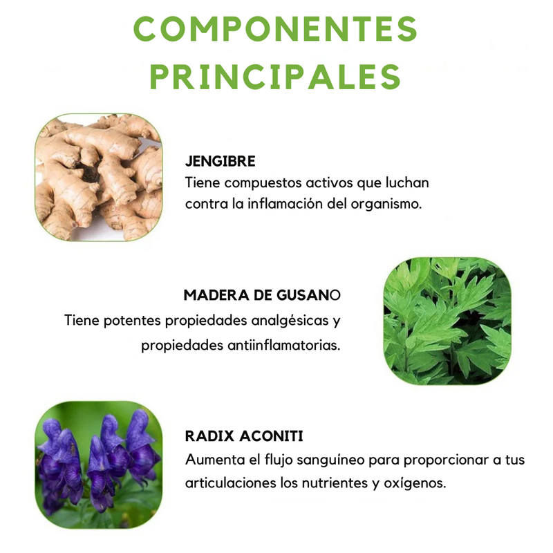 Parches Naturales de Hierbas para Alivio de Rodillas -  ¡Compra 1 y Lleva 2!