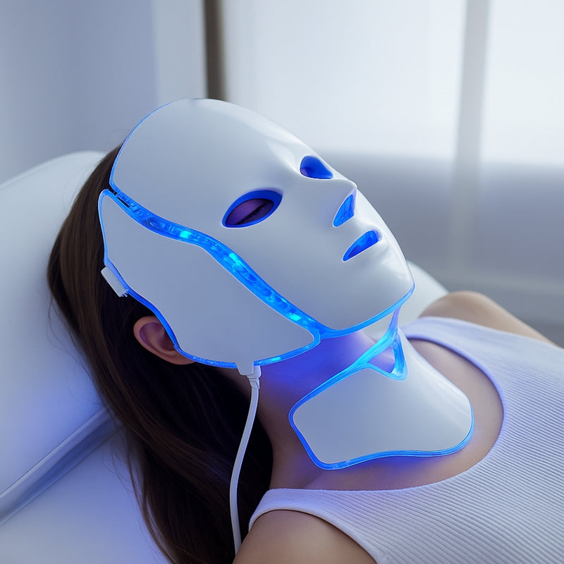 LUMISKIN™ - Máscara LED Facial + Masajeador Facial (Gratis)