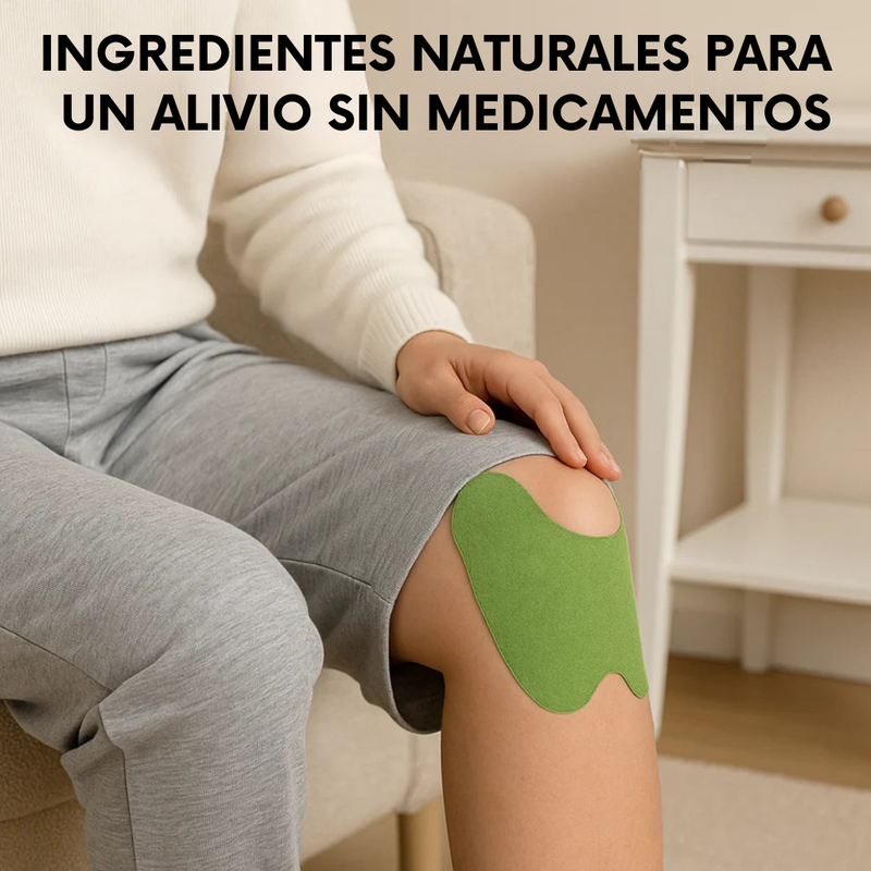 Parches Naturales de Hierbas para Alivio de Rodillas -  ¡Compra 1 y Lleva 2!