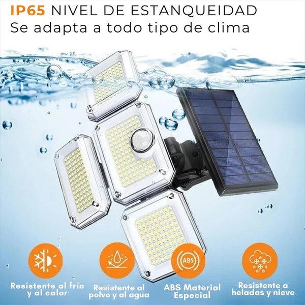 LumiFlex360™ – ¡Iluminación 360º con Panel Solar! - Tienda Colombia