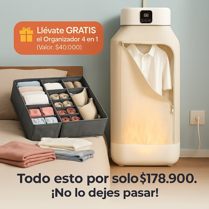 AeroDry – Secador de Ropa Portátil + REGALO