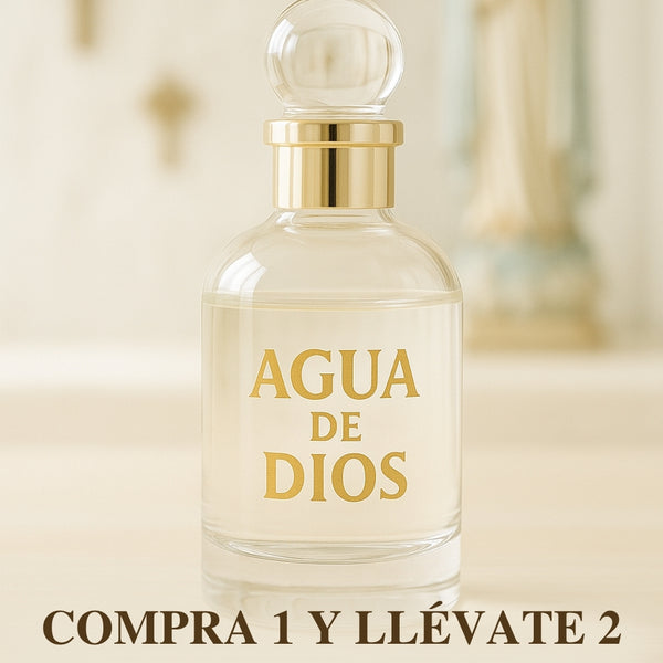 Agua de Dios Fragancia Espiritual - Compra 1 y Lleva 2