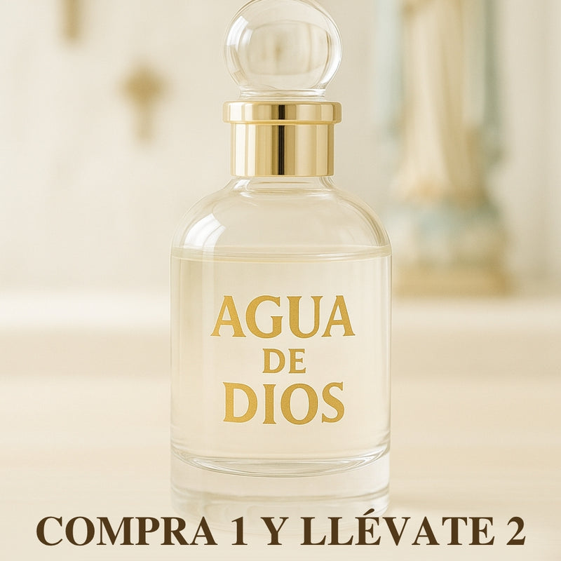 Agua de Dios Fragancia Espiritual - Compra 1 y Lleva 2