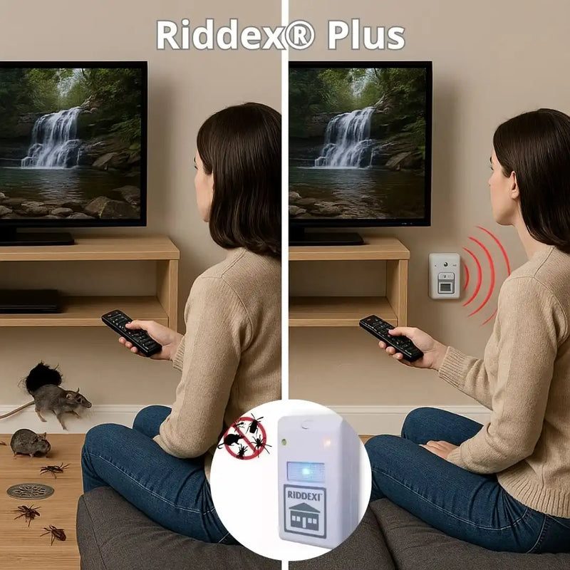 Riddex Pro® - Repelente Ultrasónico Antiplagas
