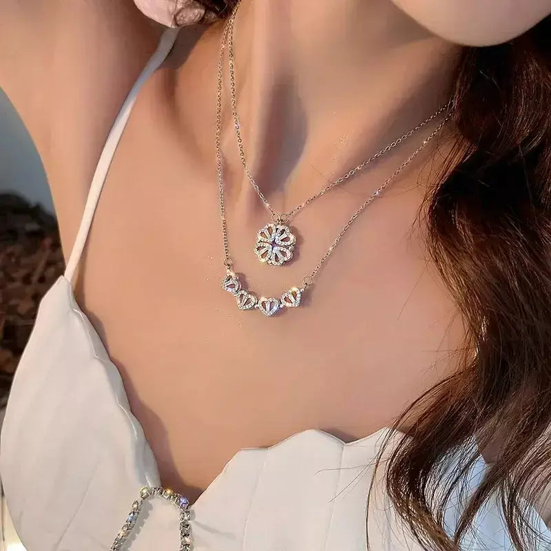 Collar Treboll Corazon + Caja De Regalo