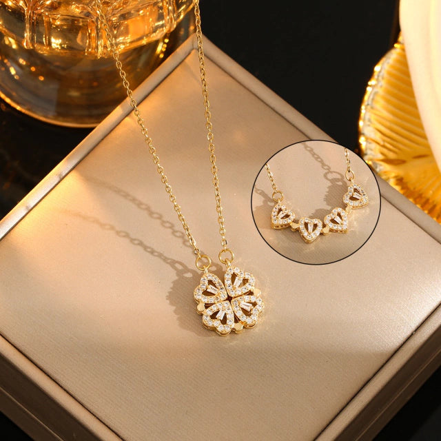 Collar Treboll Corazon + Caja De Regalo
