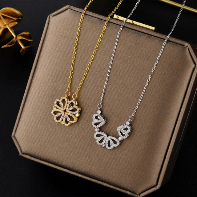 Collar Treboll Corazon + Caja De Regalo